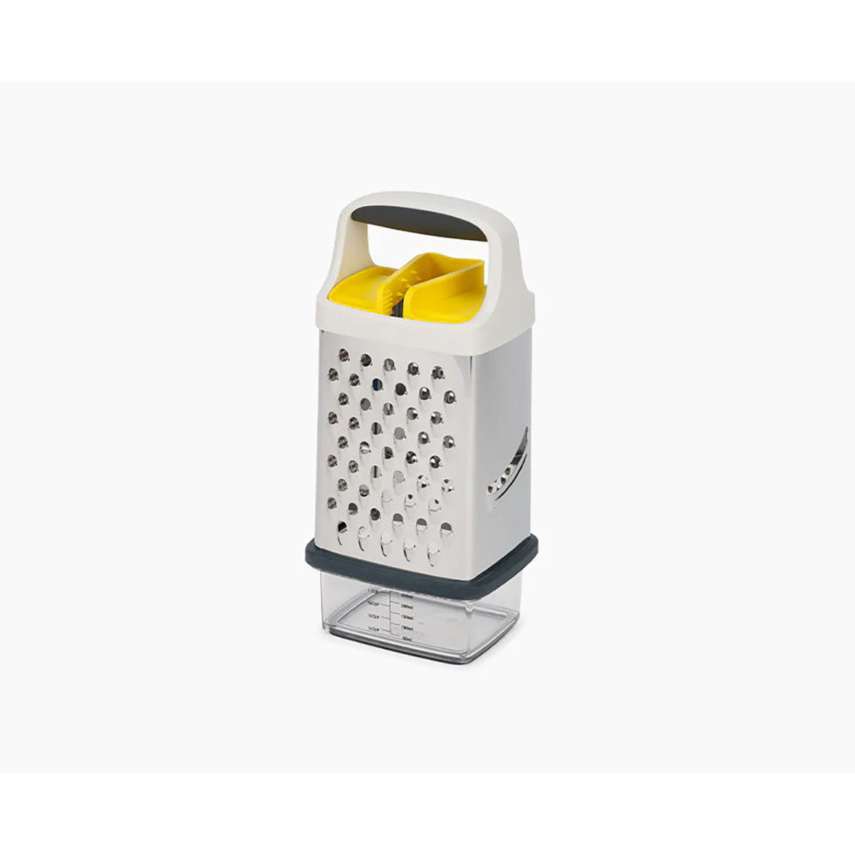 Joseph Joseph 20225 Multi-Grip™ Box Grater With Precision Food-Grip - Yellow