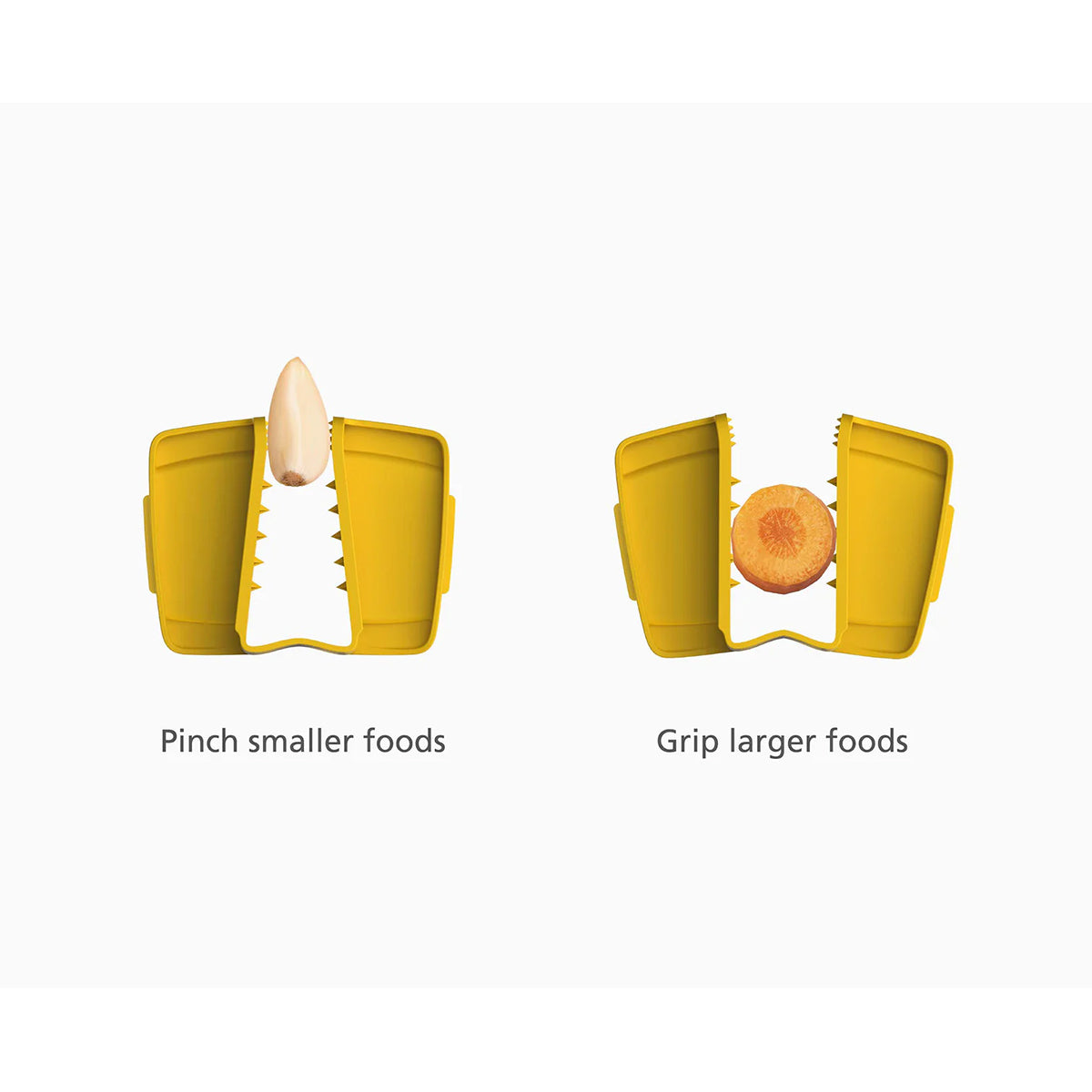Joseph Joseph 20225 Multi-Grip™ Box Grater With Precision Food-Grip - Yellow