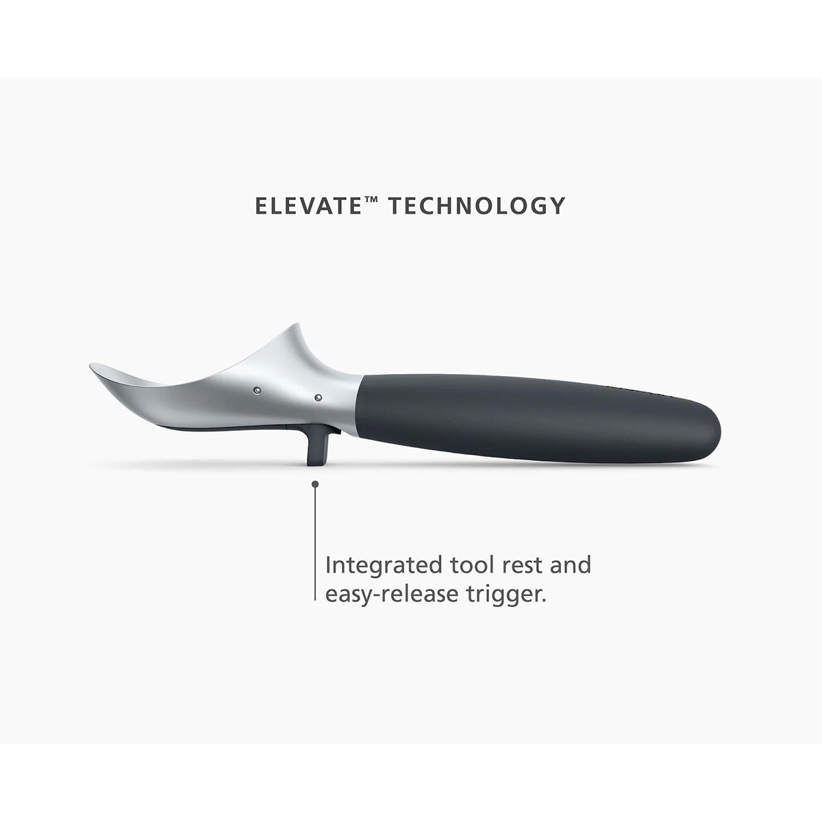 Joseph Joseph 20226 Elevate™ Ice-Cream Scoop - Grey