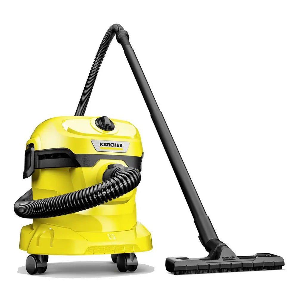 Karcher WD2PLUS Wet & Dry Vacuum Cleaner, Yellow