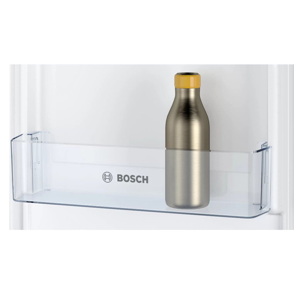Bosch KIN85NFE0G Series 2 No Frost Integrated Fridge Freezer, Fixed Hinge, 50/50, White, E Rated - 43657892004063 