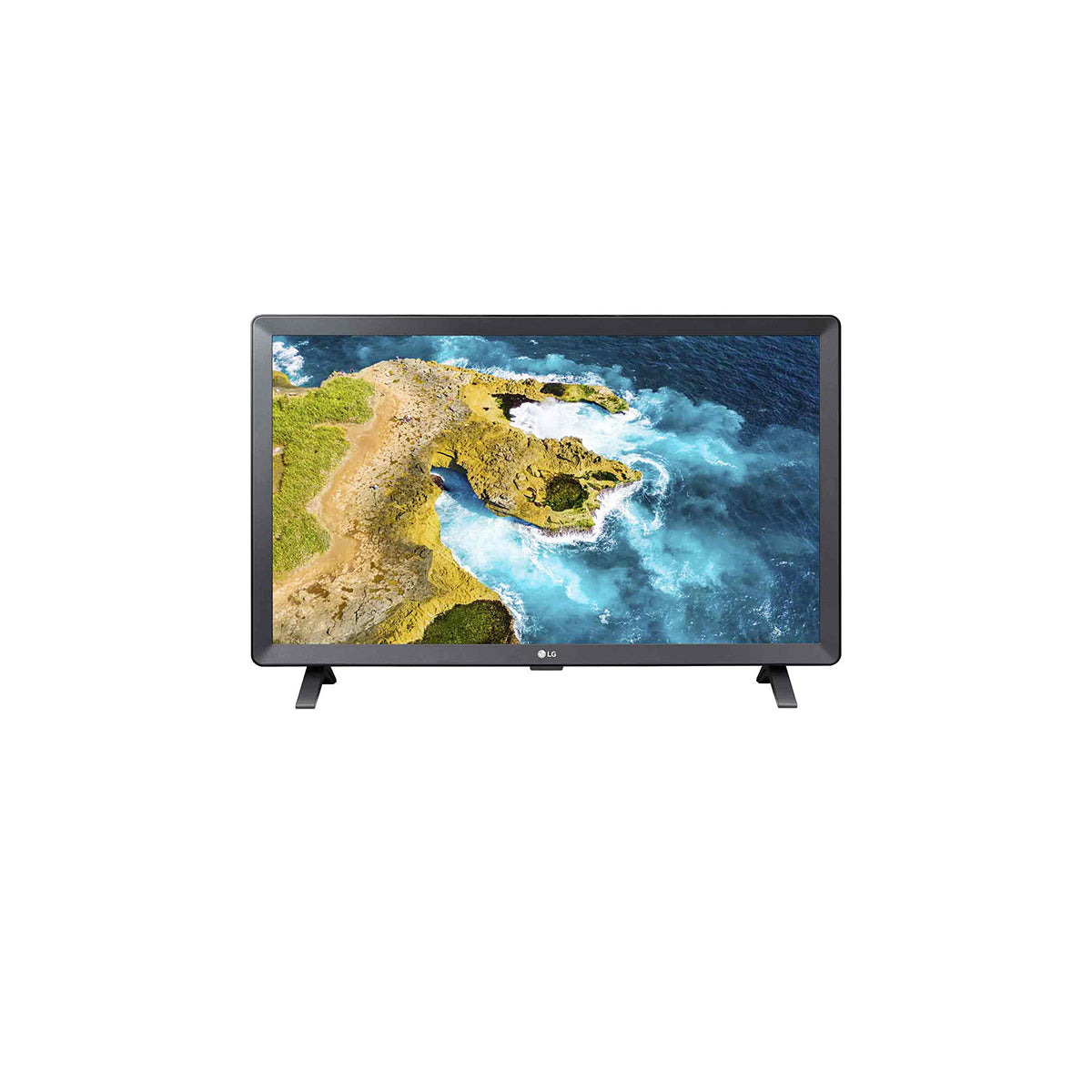 LG 24TQ520SPZ 24" Smart HD LED TV Monitor, webOS - Black