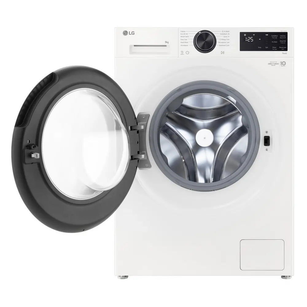 LG F2X50S9TWB 9kg 1200 Spin Washing Machine, White