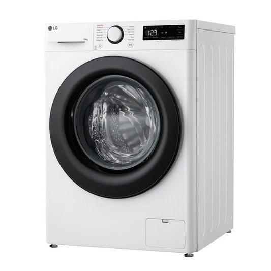 LG F4Y510WBLN 10kg 1400 Spin Washing Machine, White