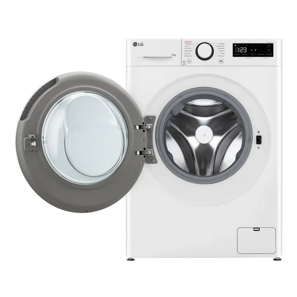 LG F4Y513WWLN1 13kg 1400 Spin Washing Machine, White