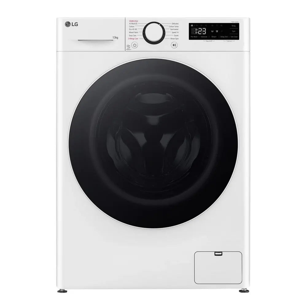 LG F4Y513WWLN1 13kg 1400 Spin Washing Machine, White