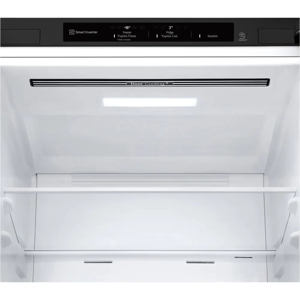 LG GBF3102EEP NatureFRESH 60/40 Fridge Freezer With Water, Matte Black
