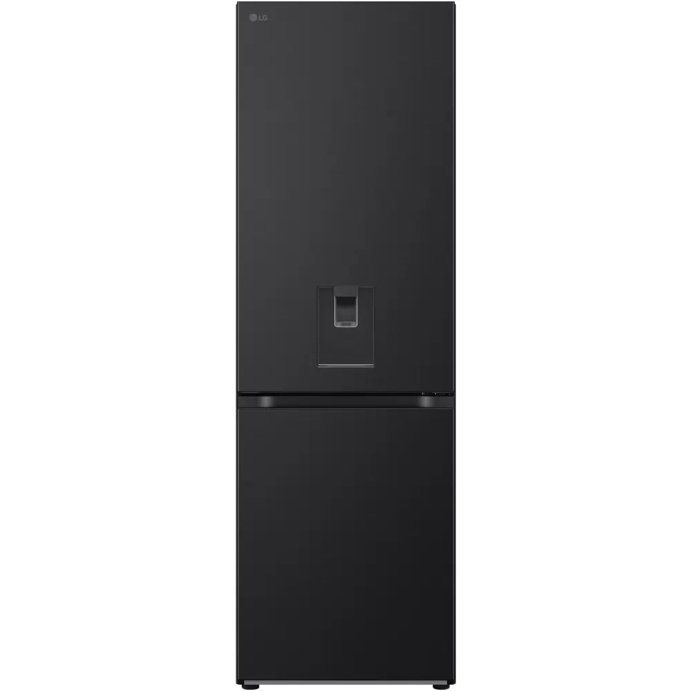 LG GBF3102EEP NatureFRESH 60/40 Fridge Freezer With Water, Matte Black - 73674491920757 