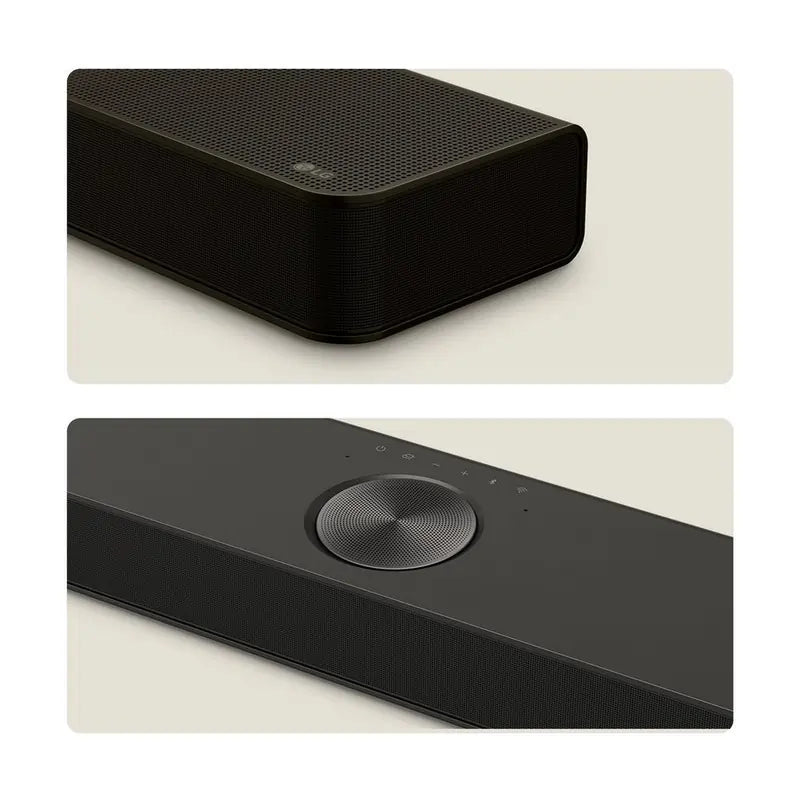 LG US90TY 570W 5.1.3ch Soundbar With Wireless Subwoofer, Black