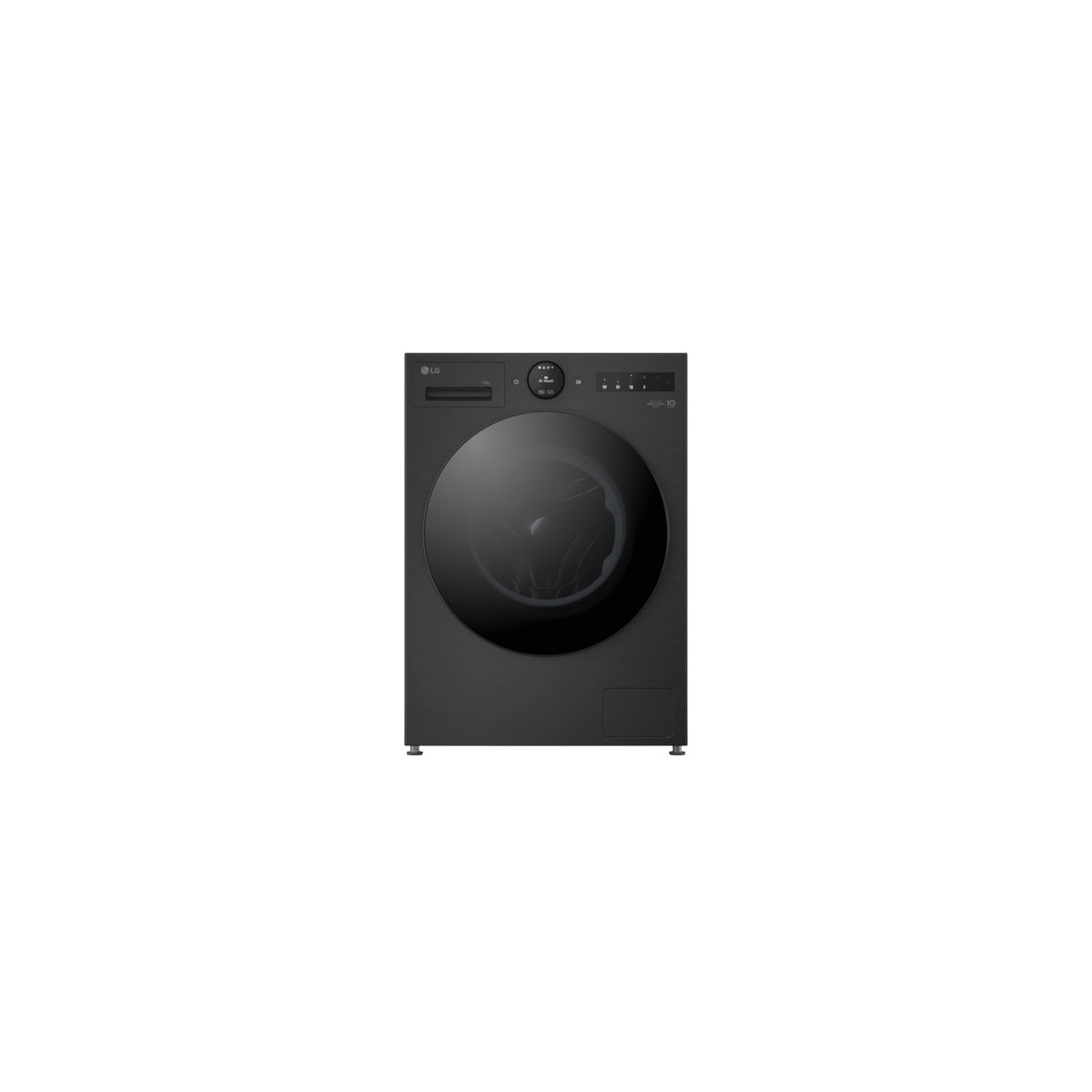 LG F4X7011TBB Series 7 11Kg Freestanding Washing Machine, AI Direct Drive, 1400 Spin, 60cm Wide - Matte Black