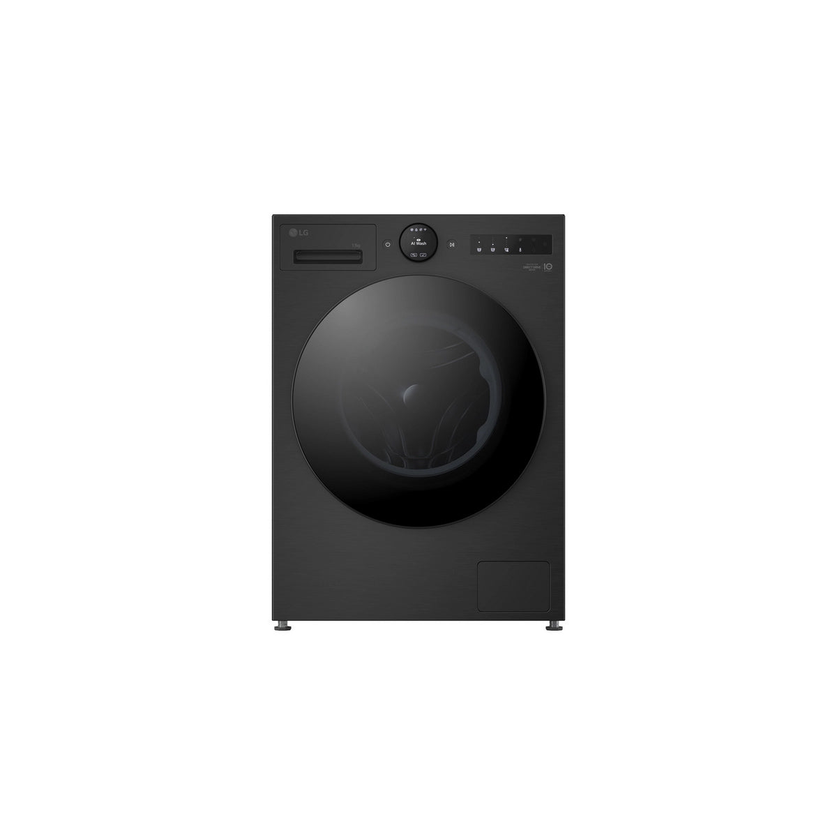 LG F4X7513TBB Series 7 13Kg Freestanding AutoDose Washing Machine, AI Direct Drive, 1400 Spin, 60cm Wide - Matte Black