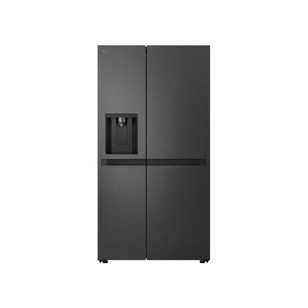 LG GSLC40EPPE 50/50 Freestanding Total No Frost American Fridge Freezer, 638 Litre, 91.3cm Wide - Matte Black