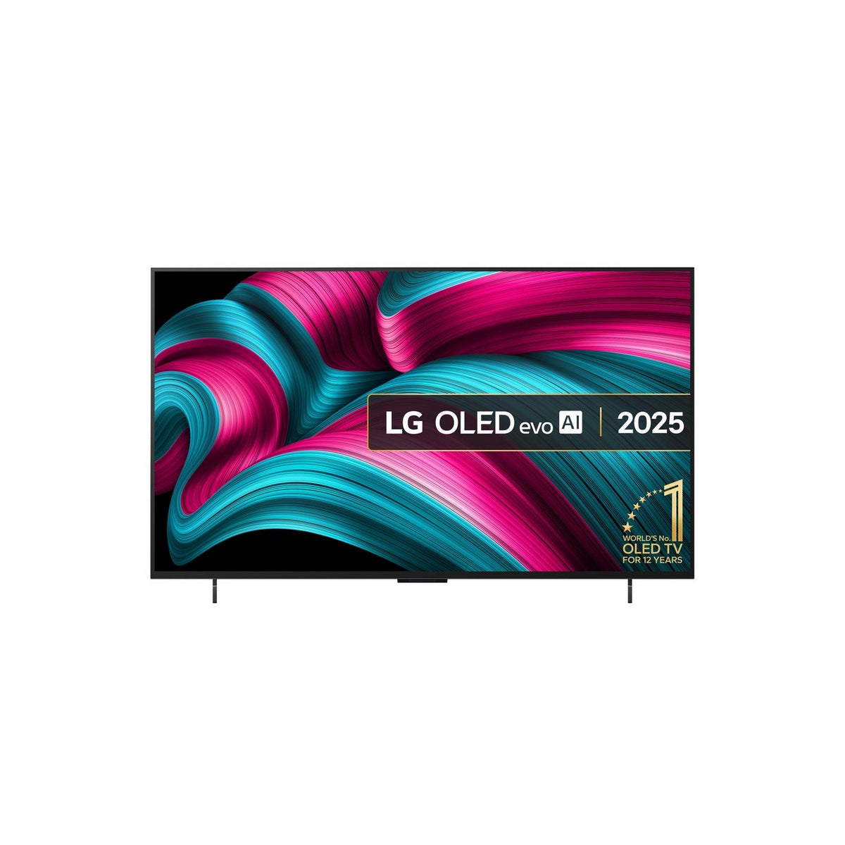 LG OLED42C55LA.AEK 42" 4K Ultra HD OLED evo AI C5 Smart TV - Black