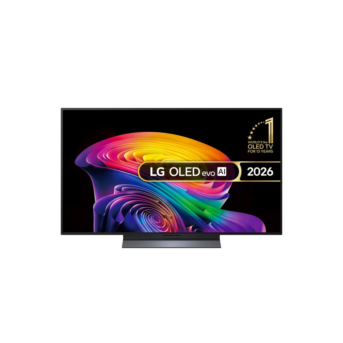 LG OLED48C66LB.AEK 48" 4K OLED evo AI Smart TV - Black