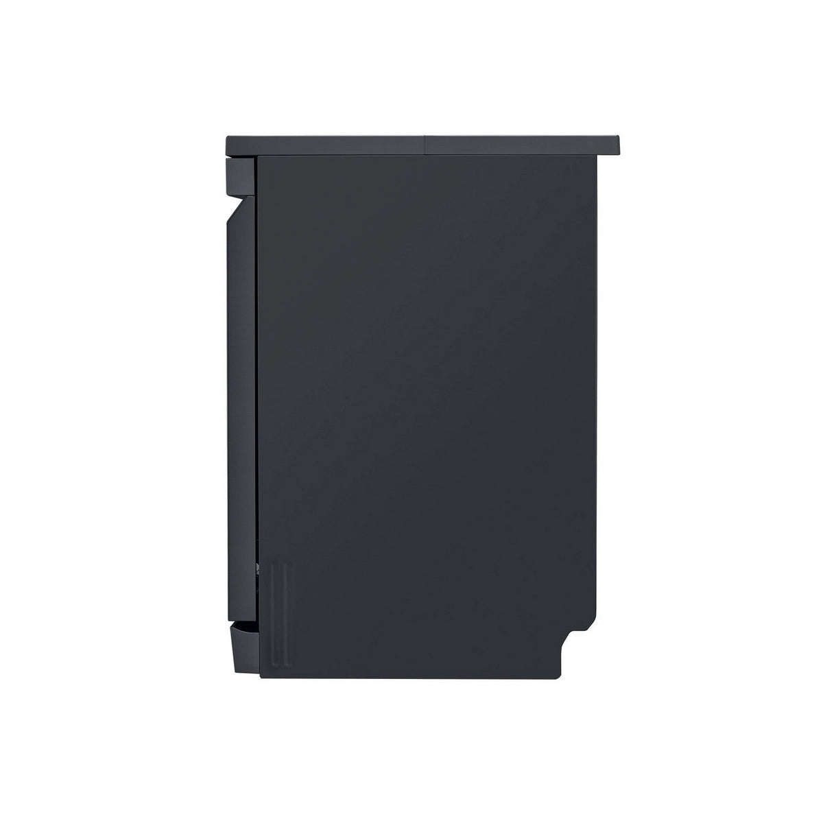 LG DF587HMS Series 7 TrueSteam QuadWash Freestanding Full Size Dishwasher, 14 Place Settings, WiFi Connected, 60cm Wide - Matte Black