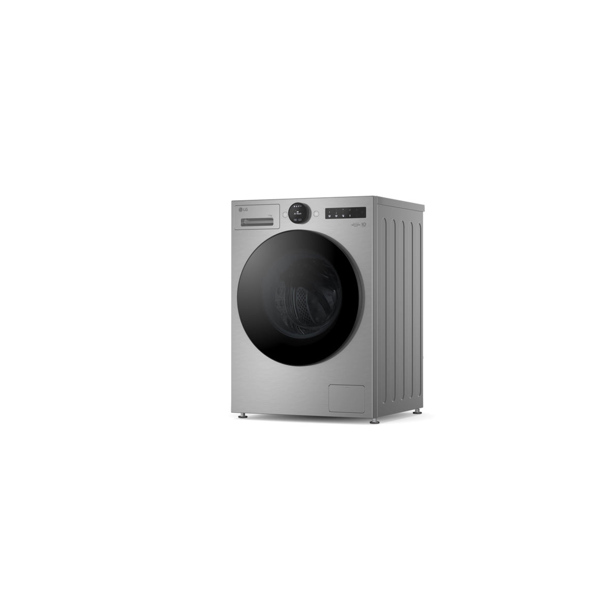 LG F4X7511TSB Series 7 11Kg Freestanding Autodose Washing Machine, AI Direct Drive, 1400 Spin, 60cm Wide - Silver