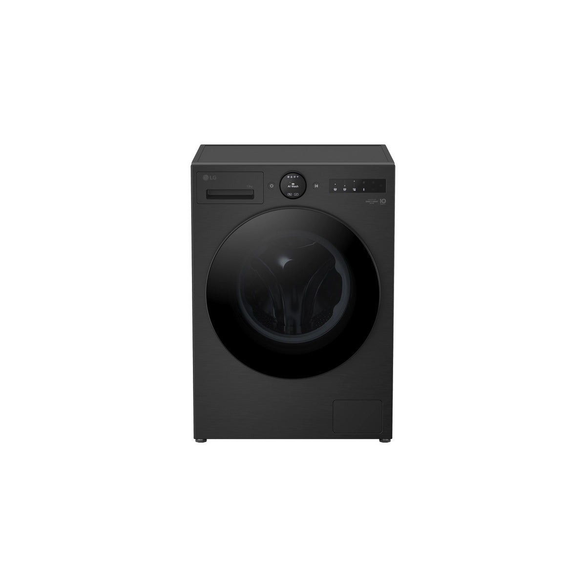 LG F4X7513TBB Series 7 13Kg Freestanding AutoDose Washing Machine, AI Direct Drive, 1400 Spin, 60cm Wide - Matte Black