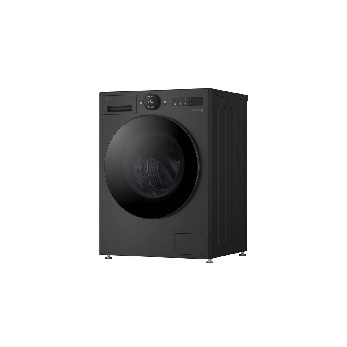 LG F4X7513TBB Series 7 13Kg Freestanding AutoDose Washing Machine, AI Direct Drive, 1400 Spin, 60cm Wide - Matte Black