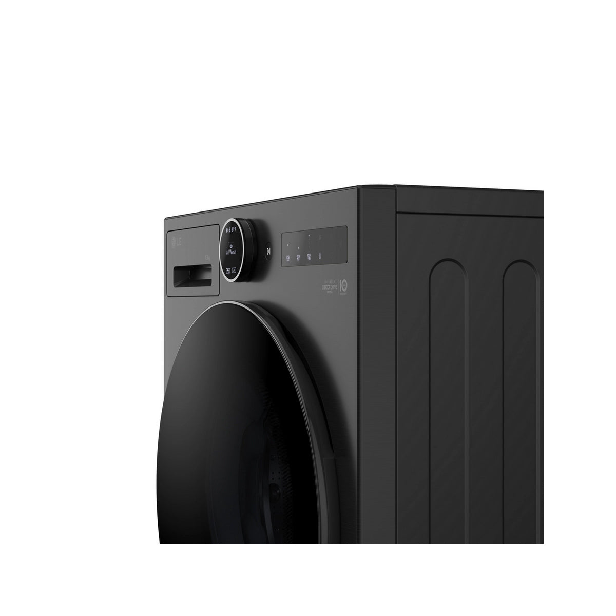 LG F4X7513TBB Series 7 13Kg Freestanding AutoDose Washing Machine, AI Direct Drive, 1400 Spin, 60cm Wide - Matte Black