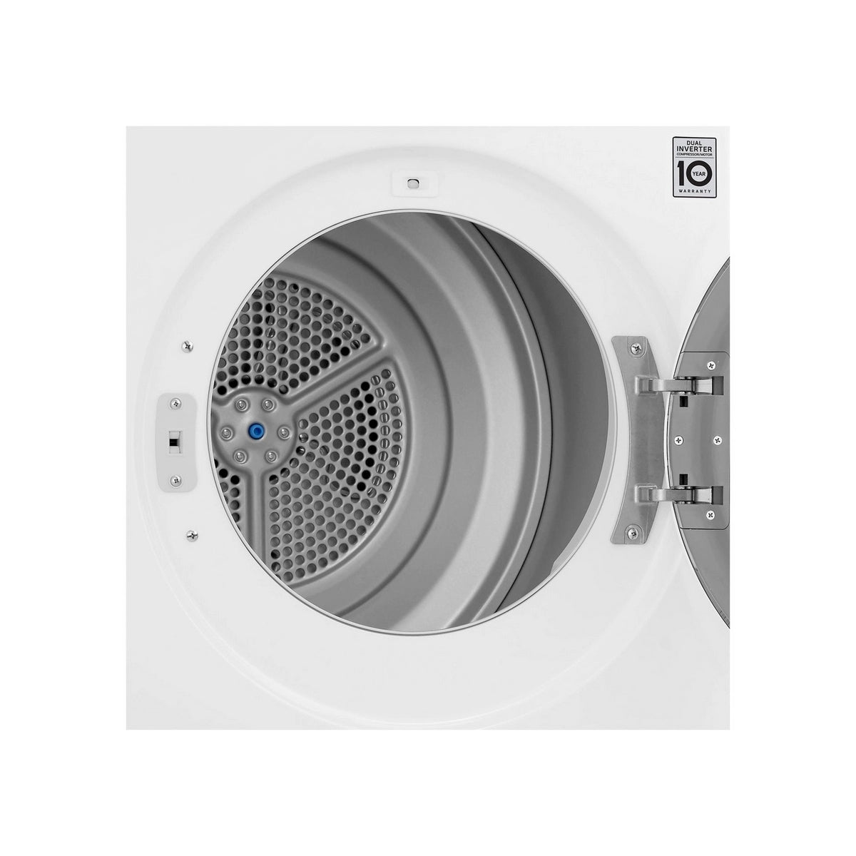LG FDV709W Series 4 ThinQ 9Kg Freestanding Heat Pump Tumble Dryer, 14 Programmes, 60cm Wide - White