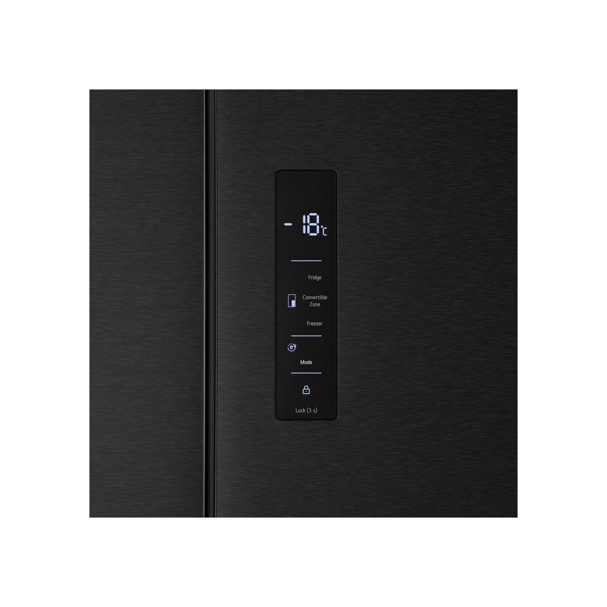 LG GMM42ABBEH No Frost Freestanding American Fridge Freezer, 600 Litre, 91cm Wide - Matte Black