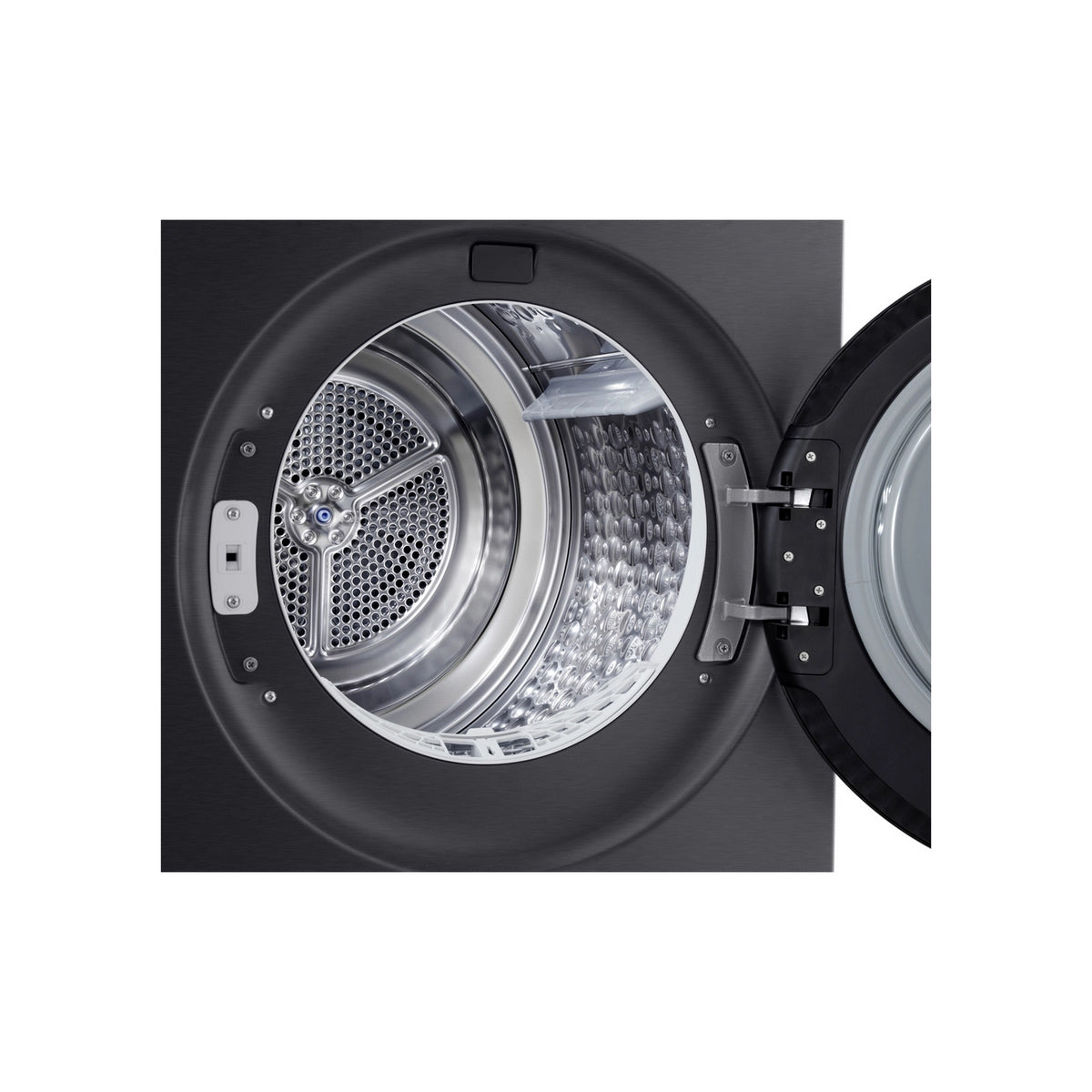 LG RHX7010TBB 10Kg Freestanding Heat Pump Tumble Dryer, 60cm Wide - Black