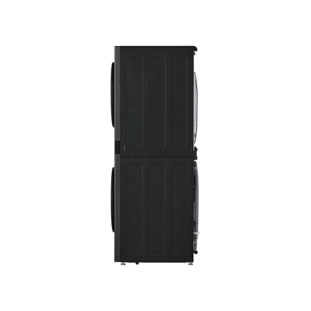 LG WT1210BBTN1 12kg/10kg Freestanding Wash Tower Design/Washer Dryer, 1400 Spin, 60cm Wide - Platinum Black