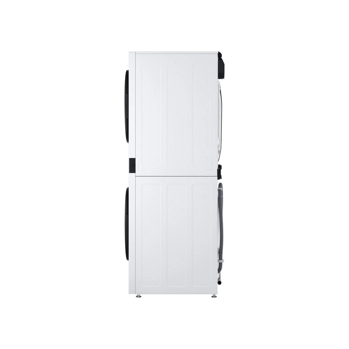 LG WT1210WWF 12kg/10kg Freestanding Washer Dryer Tower, 1400rpm, 60cm Wide - White