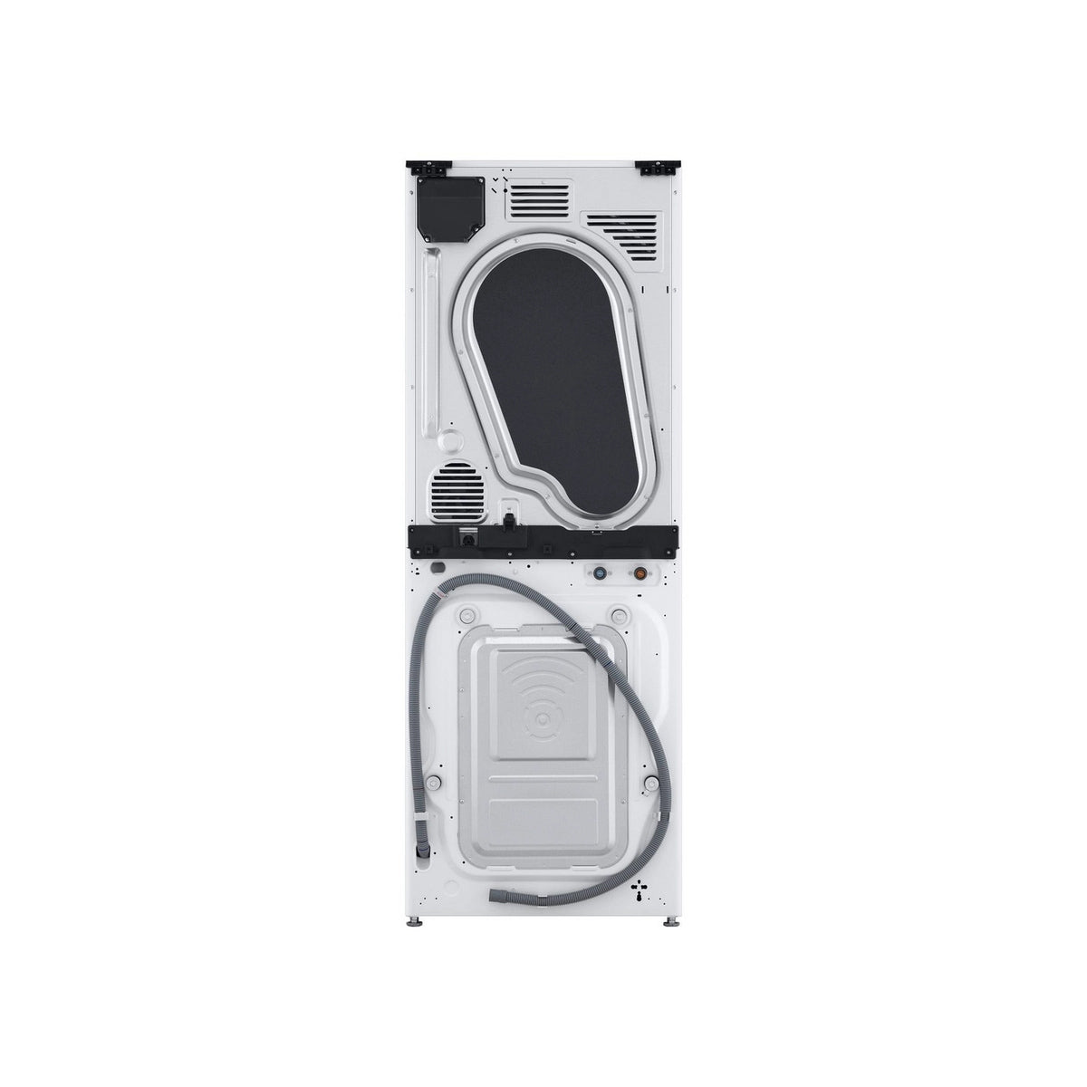 LG WT1210WWF 12kg/10kg Freestanding Washer Dryer Tower, 1400rpm, 60cm Wide - White