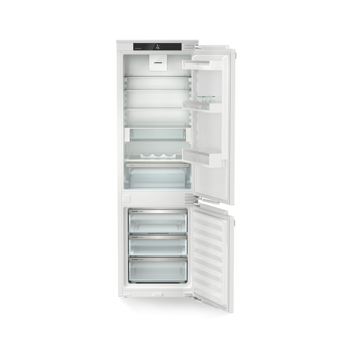 Liebherr ICNb 5123 Plus Integrated Fridge Freezer With EasyFresh And NoFrost, 253 Litre - 55.9cm Wide