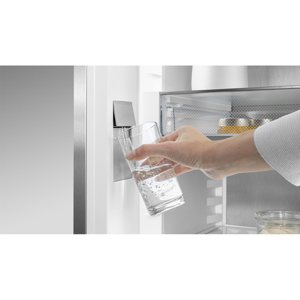 Liebherr CBNstb 579i Peak Freestanding Fridge-Freezer With BioFresh Professional And NoFrost, 362 Litre, 59.7cm Wide - Stainless Steel