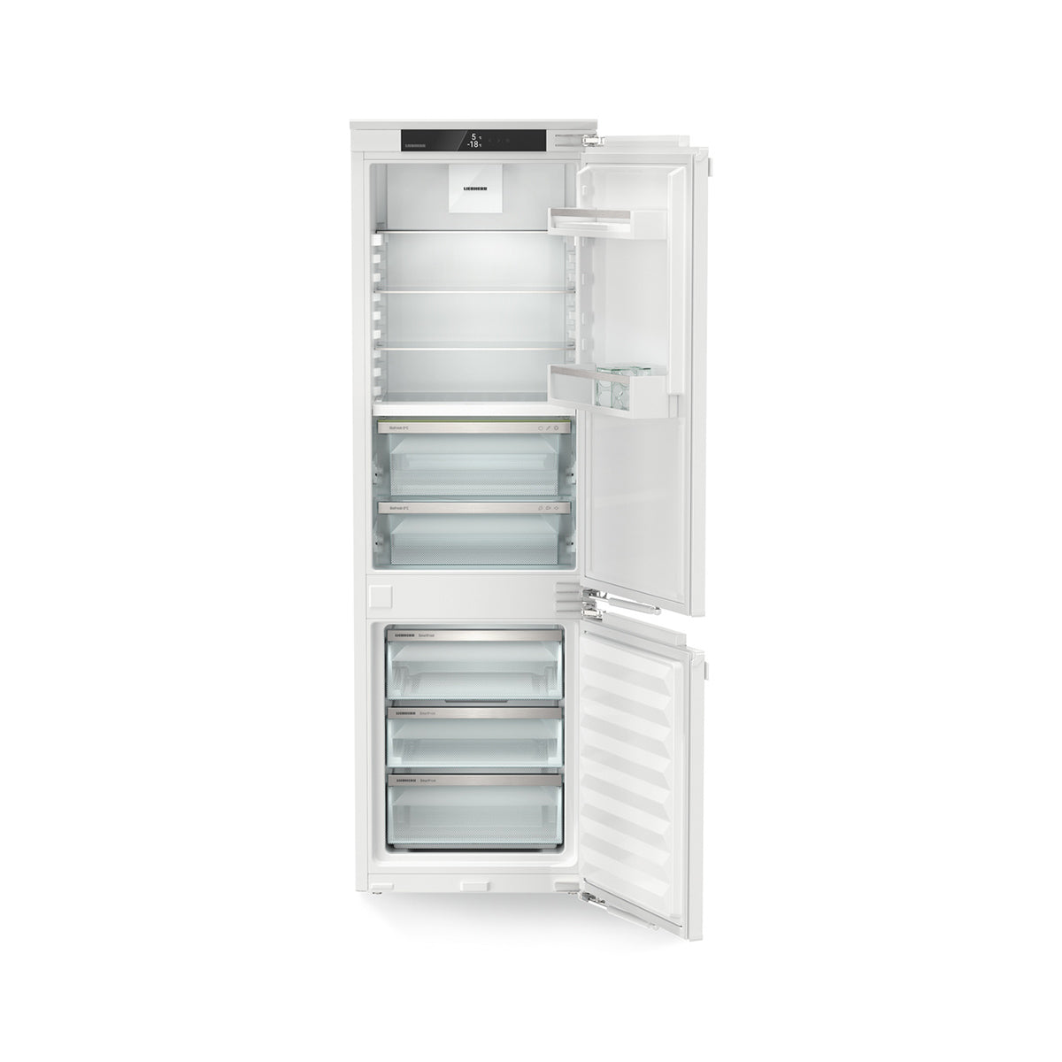 Liebherr ICBa 5123 Plus Integrated Combined Fridge Freezer With BioFresh, 255 Litre - 55.9cm Wide