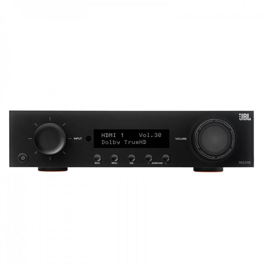 JBL MA310 5.2 Channel 4K AV Receiver, Black - 43064852644063 