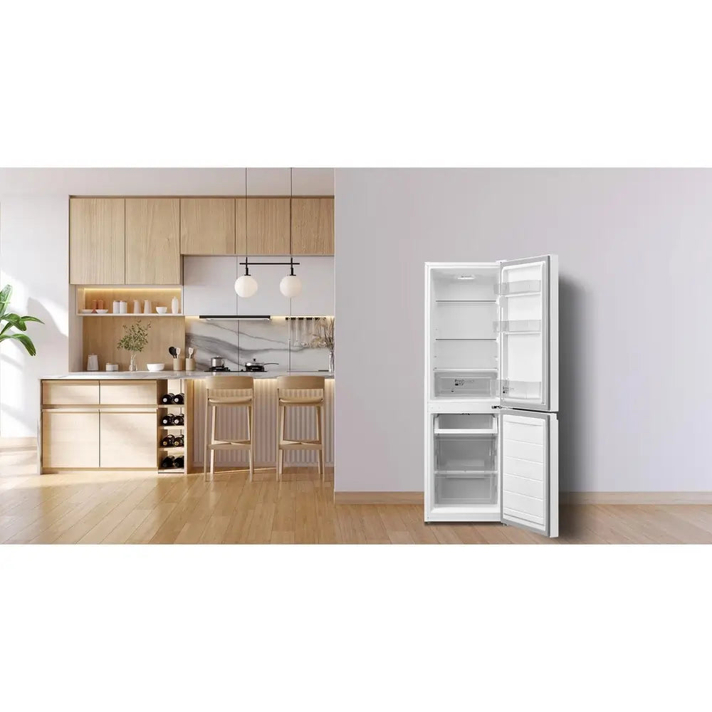 Midea MDRB254FGE01 47cm 70/30 Total No Frost Fridge Freezer, White