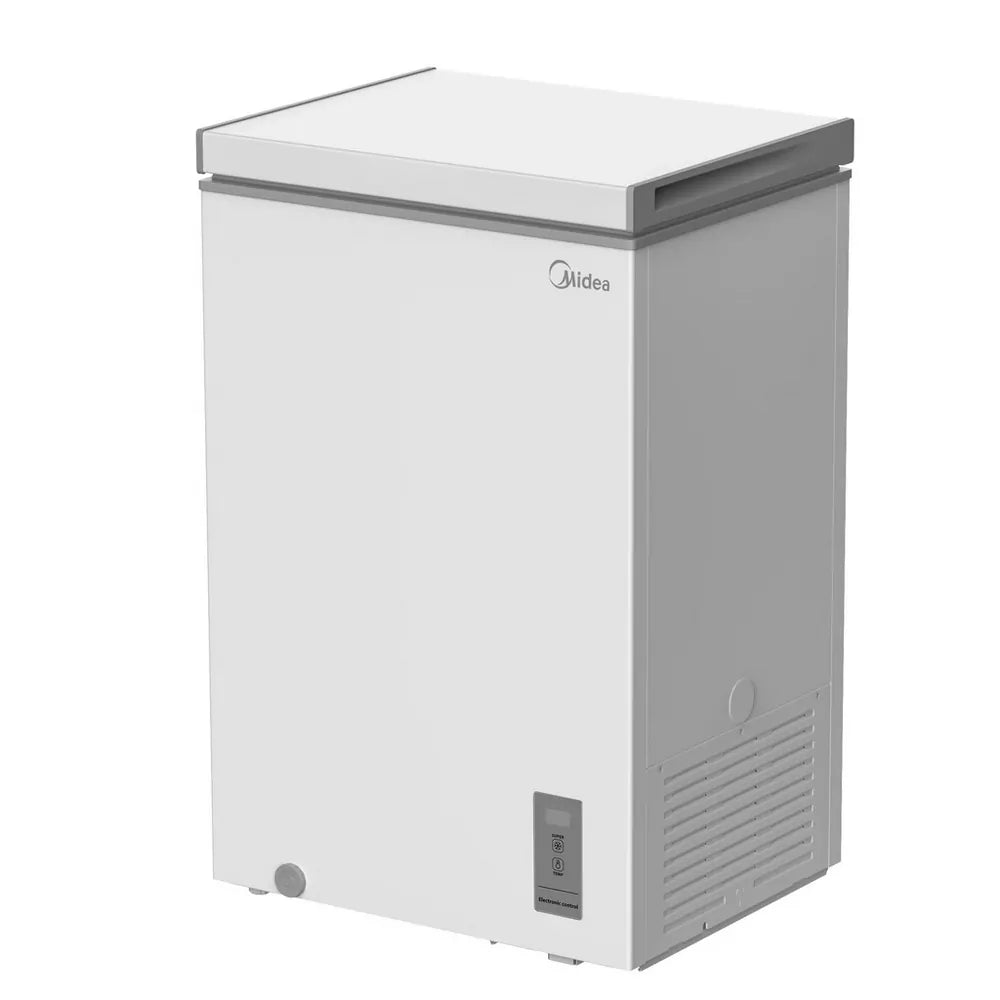 Midea MDRC154FZE01 99 Litre Chest Freezer, White