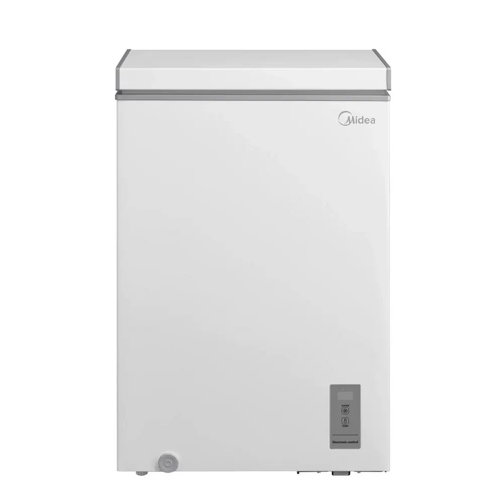 Midea MDRC154FZE01 99 Litre Chest Freezer, White