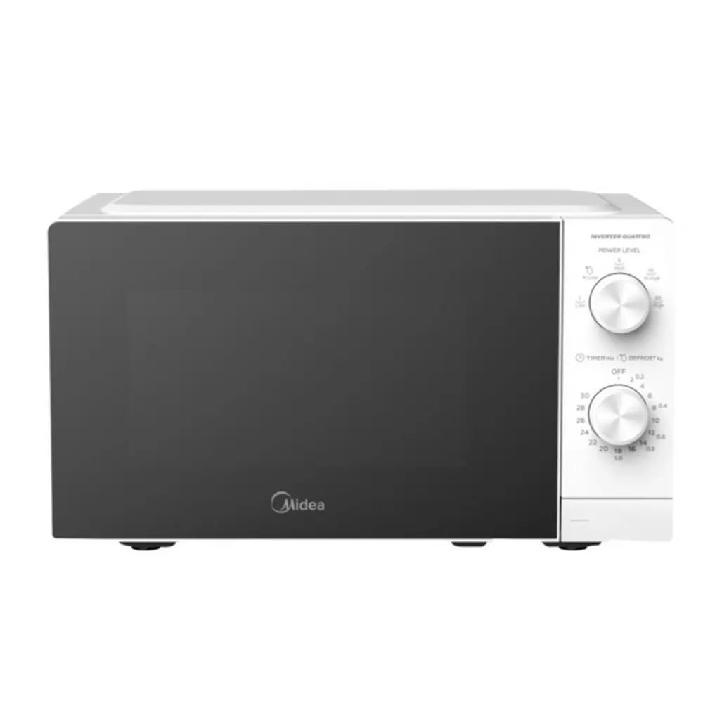 Midea MMOP01MZ-WH 700W 20 Litre Solo Microwave Oven, White