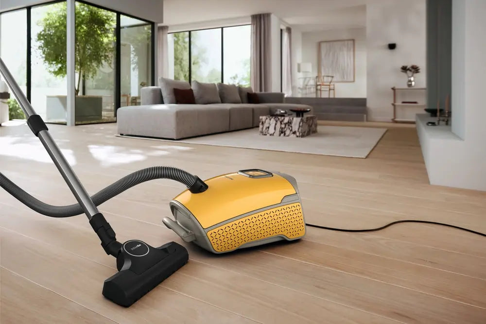 Miele GUARDL1FLEX Bagged Cylinder Vacuum Cleaner, Sunset Yellow - 73439117115765 