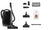 Thumbnail Miele GUARDM1 Cat & Dog Flex Bagged Cylinder Vacuum Cleaner, Obsidian Black- 73457547477365