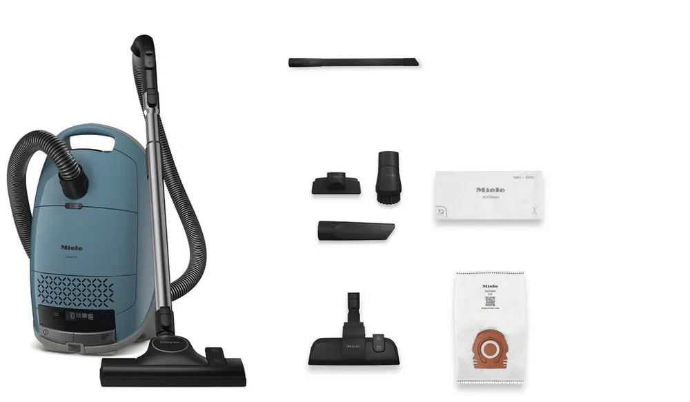 Miele GUARDM1FLEX Bagged Cylinder Vacuum Cleaner, Nordic Blue - 73452105990517 