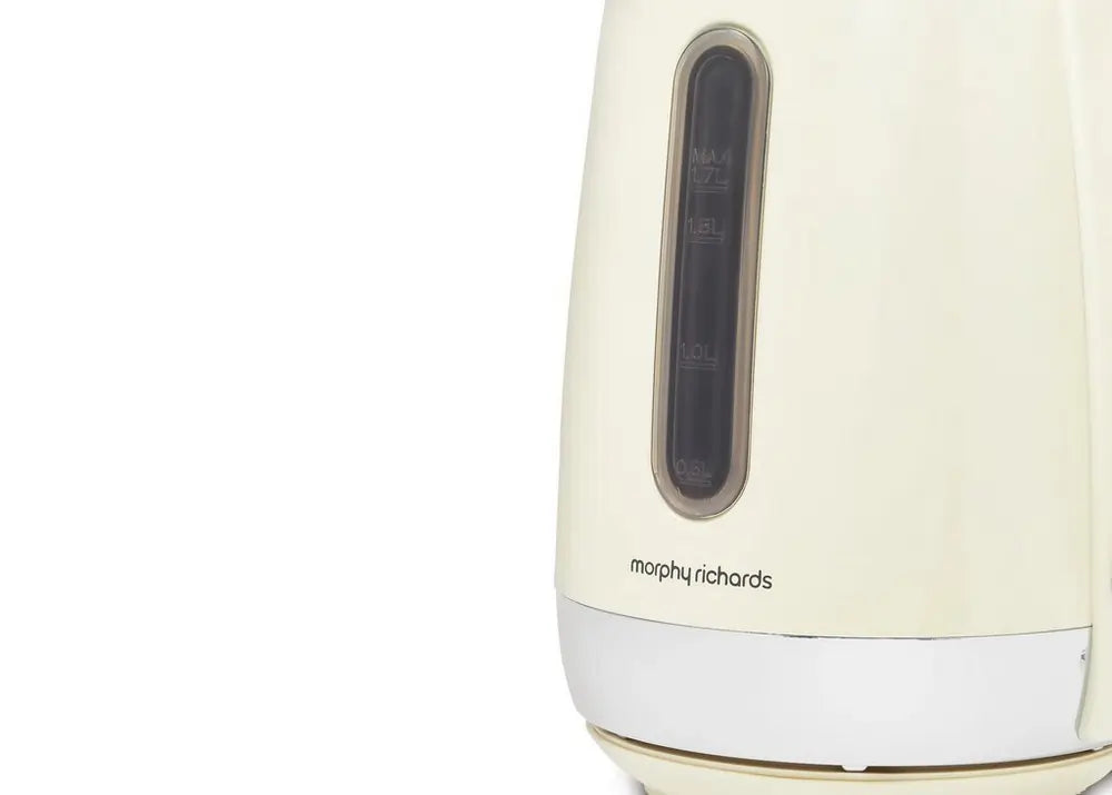 Morphy Richards Equip 102784 1.7 Litre Rapid Boil Jug Kettle, Cream - 43817145925855 