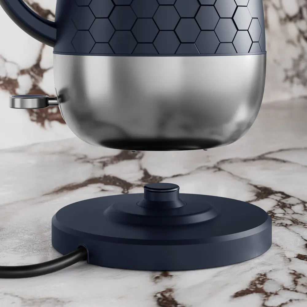 Morphy Richards 103021 Cassini 1.7 Litre Cordless Electric Kettle, Outer Space Blue - 74292038107509 