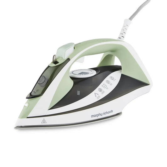Morphy Richards 302010 Steam Flow 2400W Turbo Steam Iron, Green