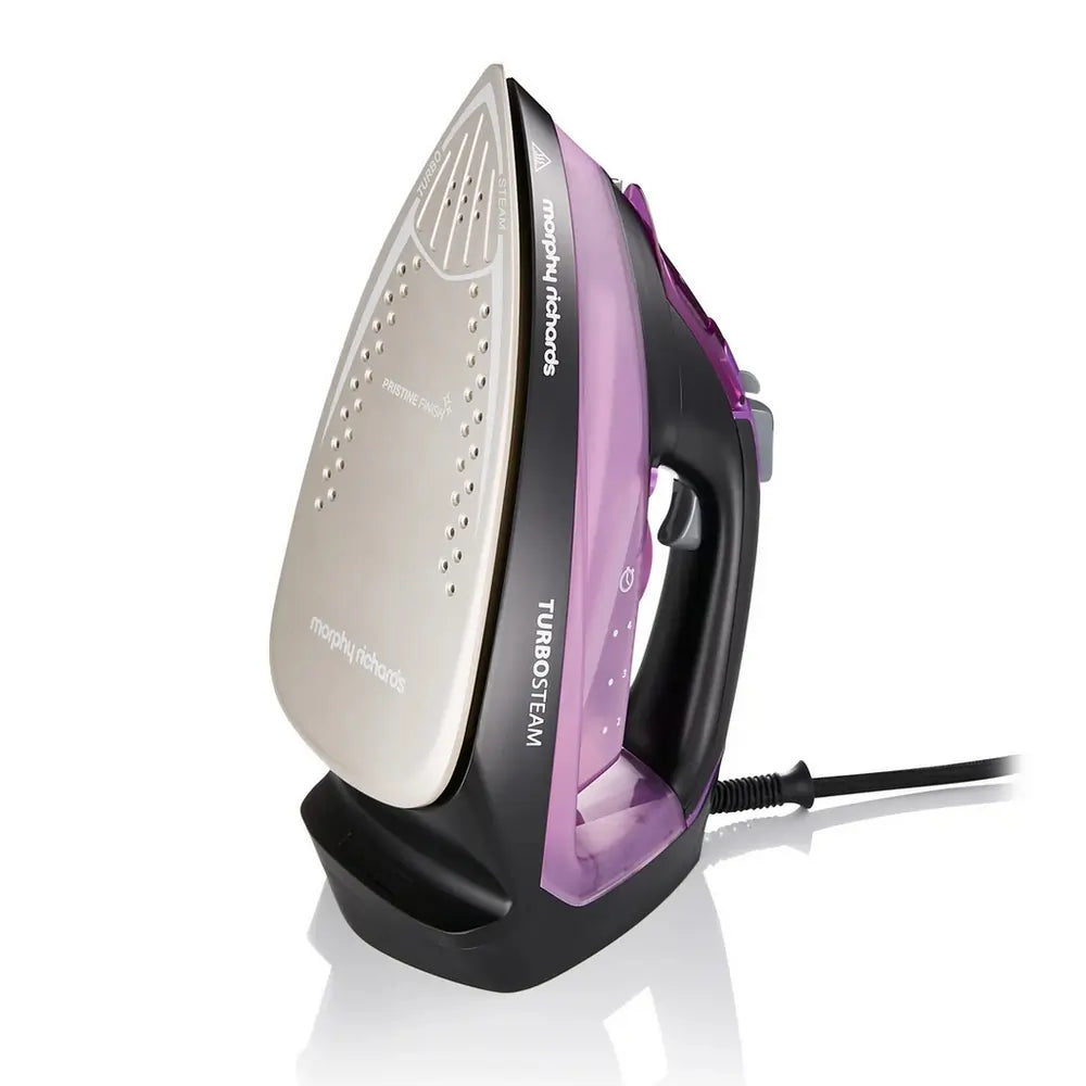 Morphy Richards 303140 Turbosteam 2800W Steam Iron, Purple - 73805684572533 