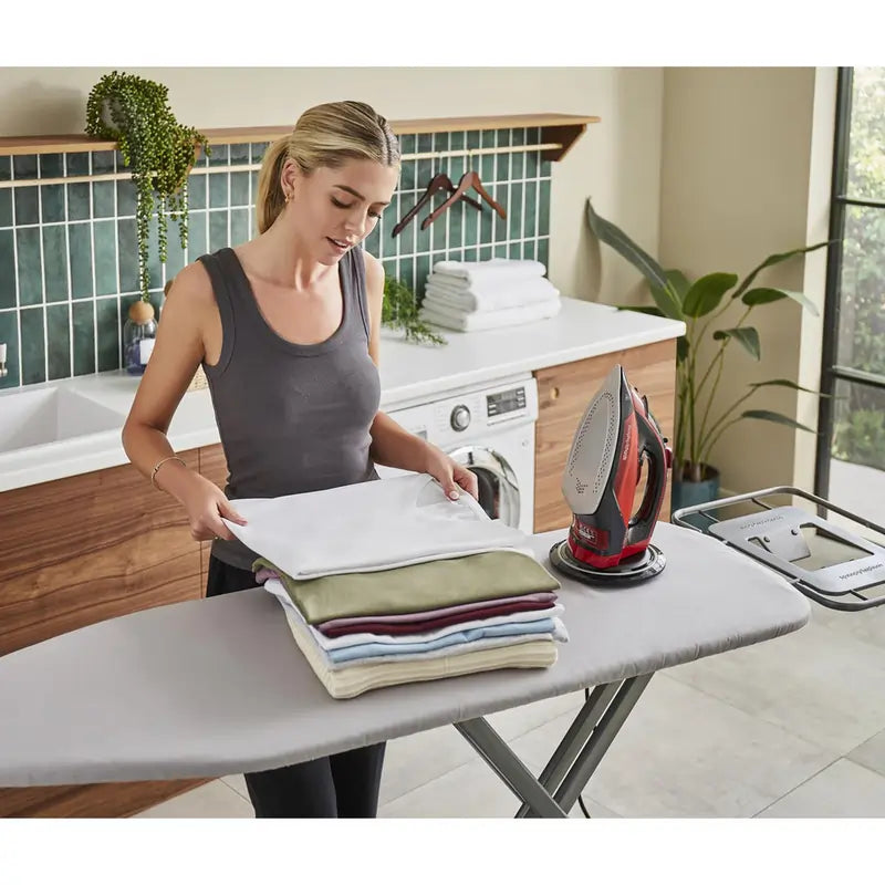 Morphy Richards 303250 EasyCharge 2400W Cordless Steam Iron, Red