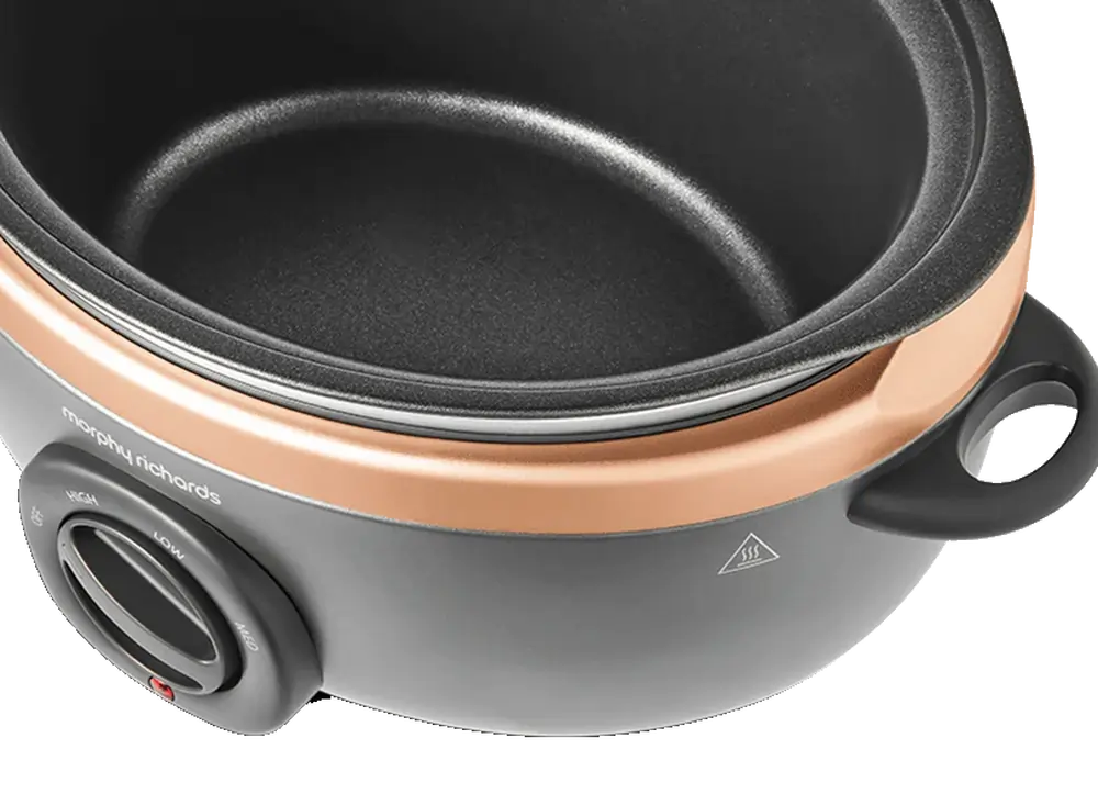 Morphy Richards 460016 3.5 Litre Sear and Stew Slow Cooker, Grey - 43925666332895 
