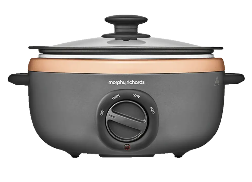 Morphy Richards 460016 3.5 Litre Sear and Stew Slow Cooker, Grey