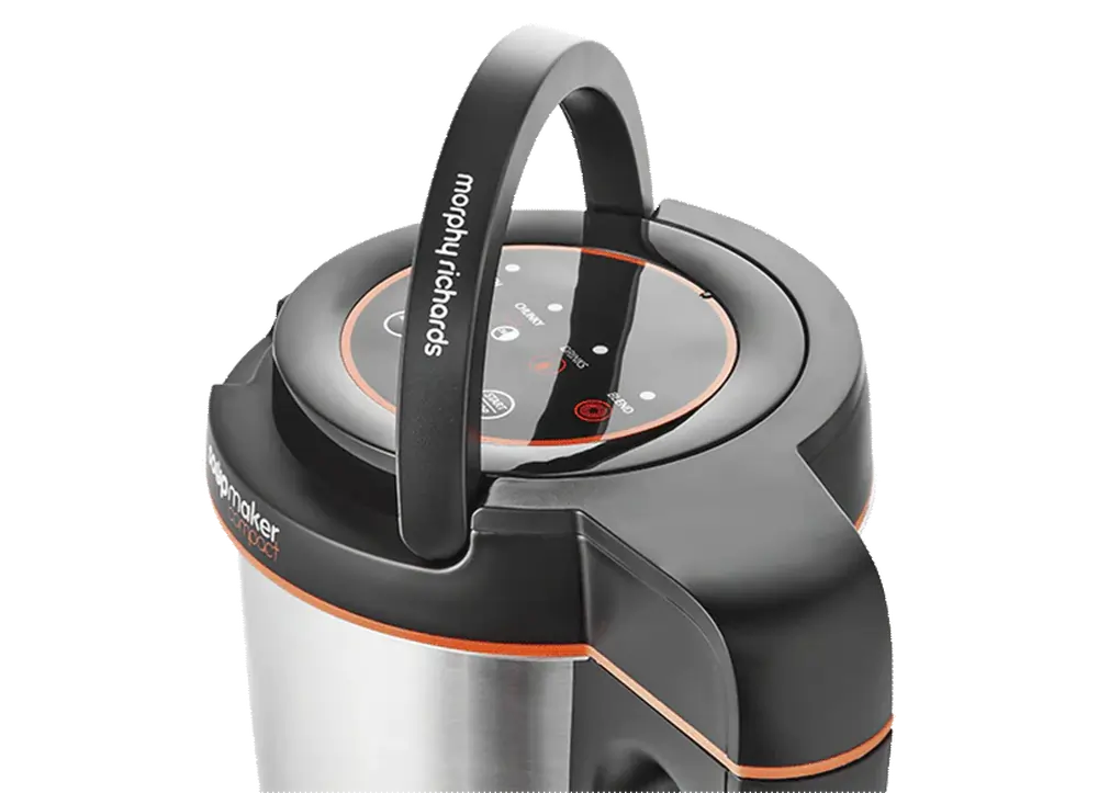 Morphy Richards 501021 Compact 1 Litre Soup Maker, Stainless Steel - 43927421681887 