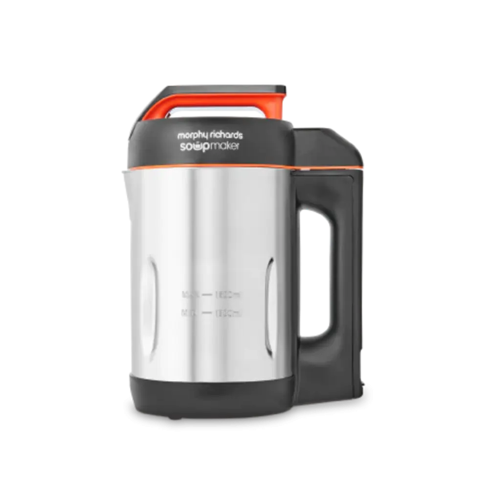 Morphy Richards 501022 Compact 1.6 Litre Soup Maker, Stainless Steel - 43945612804319 