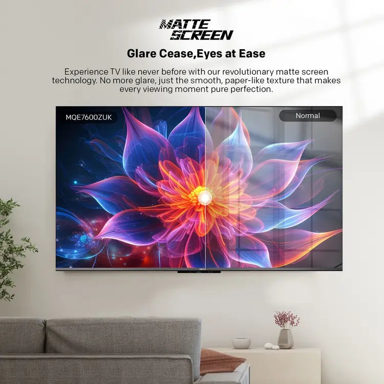 Metz 50MQF7500ZUK 50" 4K QLED Smart TV, Black